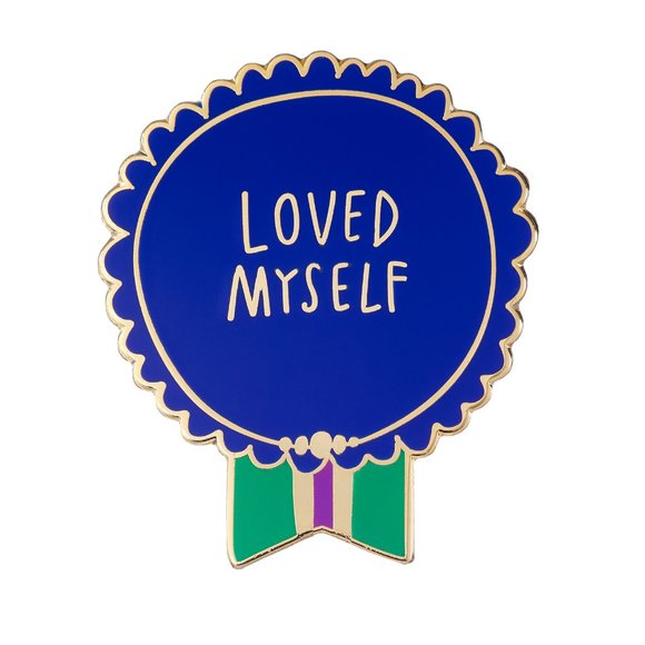 Loved Myself Pin - Picture 2 of 3